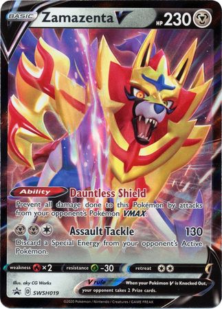 Zamazenta V (SWSH019) [Sword & Shield: Black Star Promos] | Mindsight Gaming