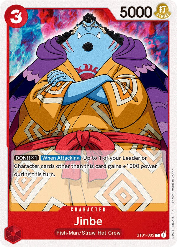 Jinbe [Starter Deck: Straw Hat Crew] | Mindsight Gaming