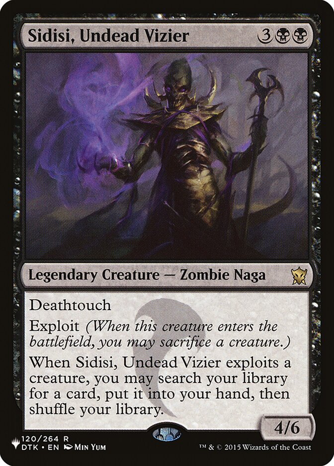 Sidisi, Undead Vizier [The List] | Mindsight Gaming