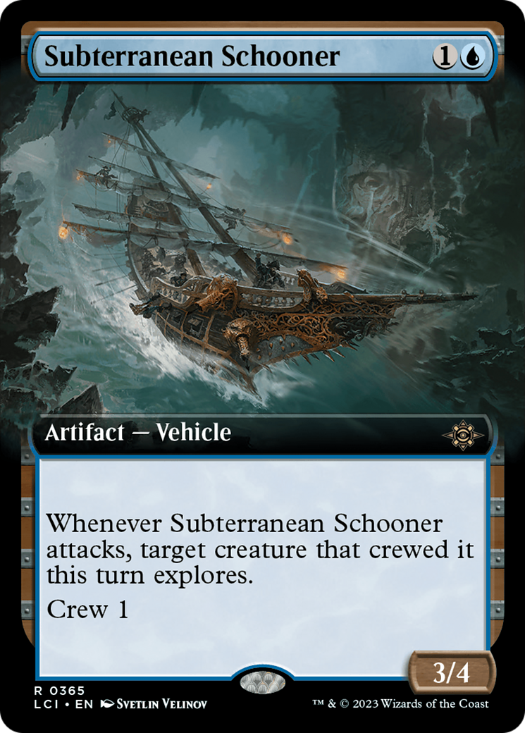 Subterranean Schooner (Extended Art) [The Lost Caverns of Ixalan] | Mindsight Gaming