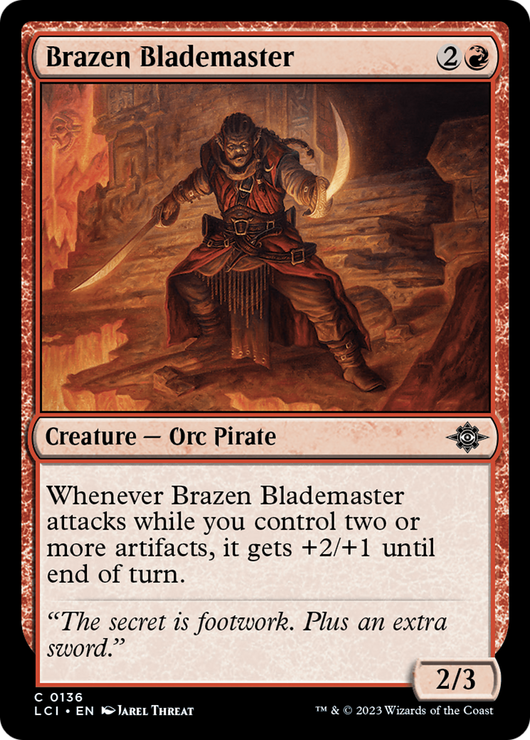 Brazen Blademaster [The Lost Caverns of Ixalan] | Mindsight Gaming