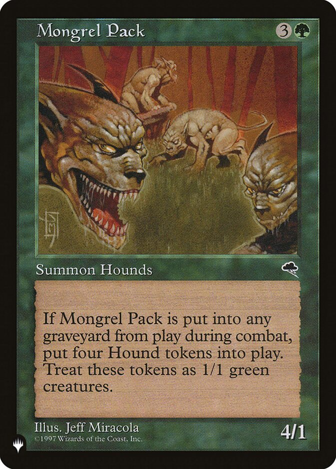 Mongrel Pack [The List] | Mindsight Gaming