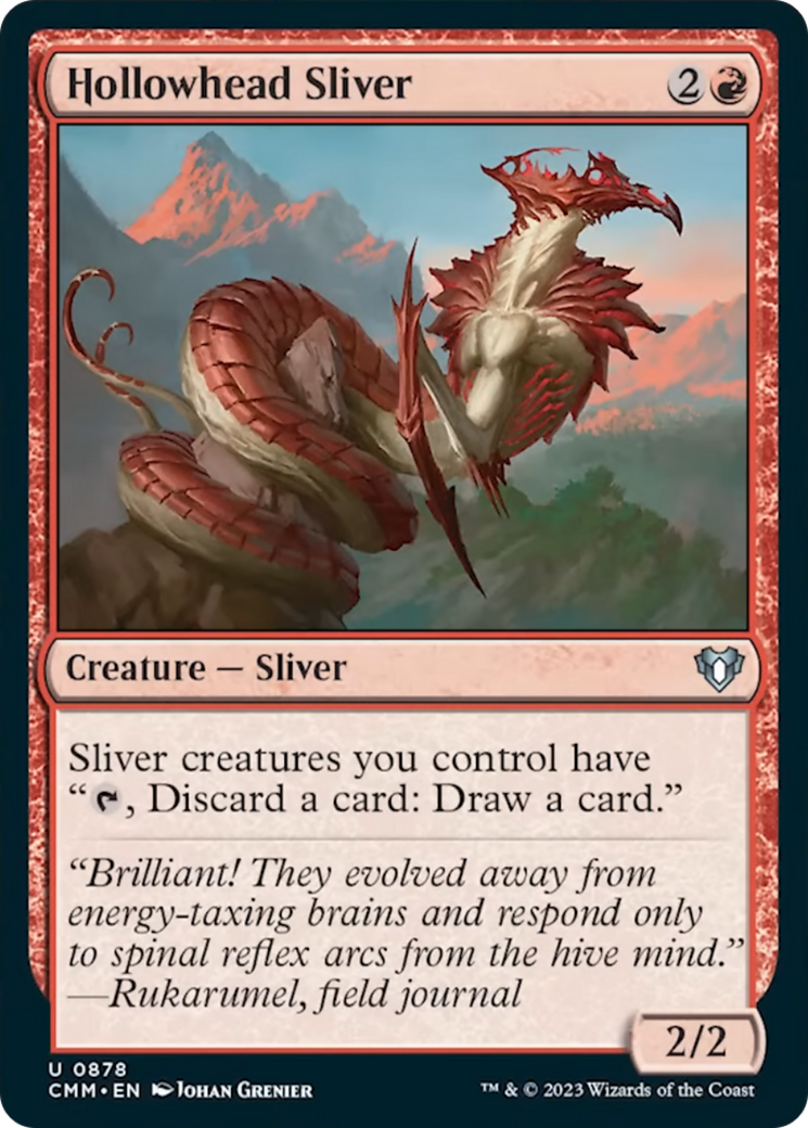 Hollowhead Sliver [Commander Masters] | Mindsight Gaming