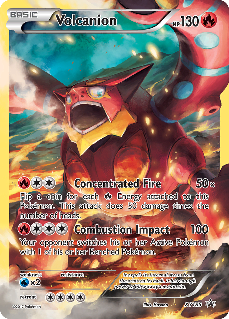 Volcanion (XY185) [XY: Black Star Promos] | Mindsight Gaming