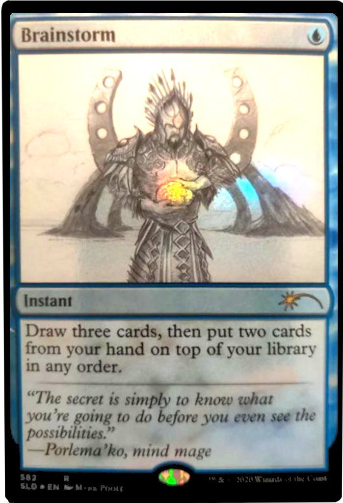 Brainstorm (Sketch) [Secret Lair Drop Promos] | Mindsight Gaming