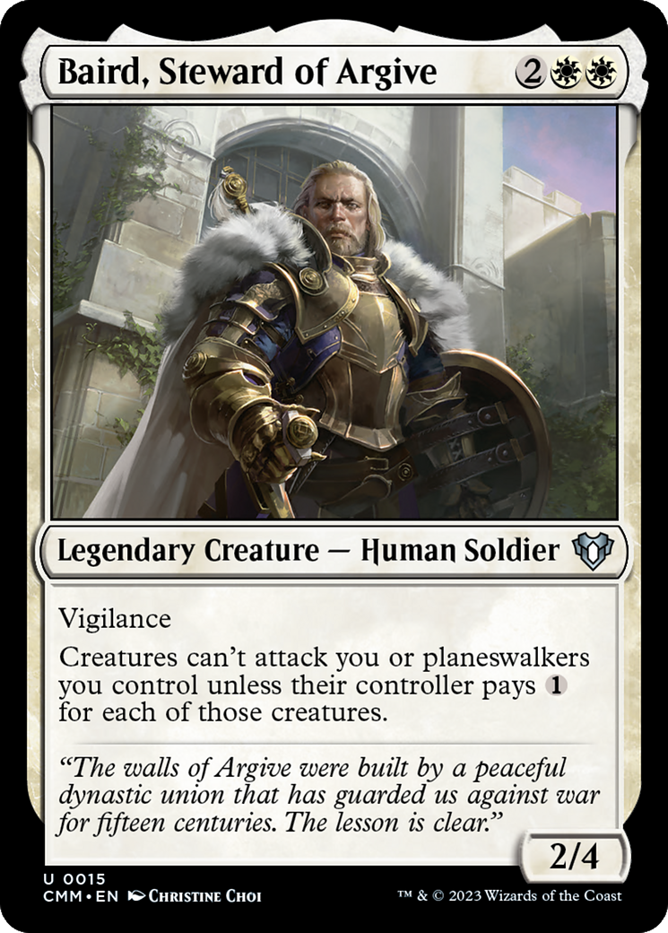 Baird, Steward of Argive [Commander Masters] | Mindsight Gaming