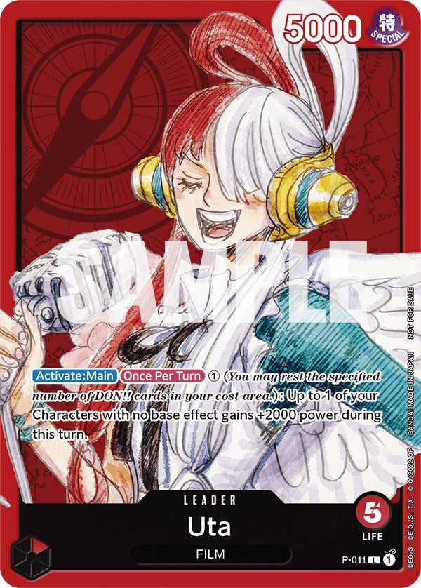 Uta (One Piece Film Red) [One Piece Promotion Cards] | Mindsight Gaming