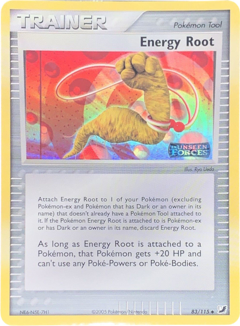 Energy Root (83/115) (Stamped) [EX: Unseen Forces] | Mindsight Gaming