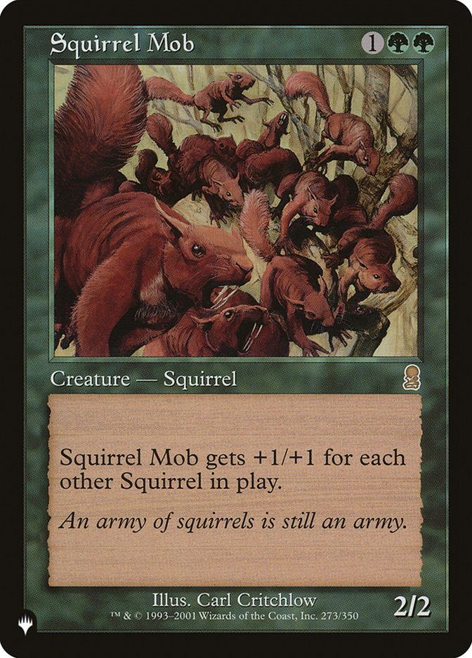 Squirrel Mob [The List] | Mindsight Gaming