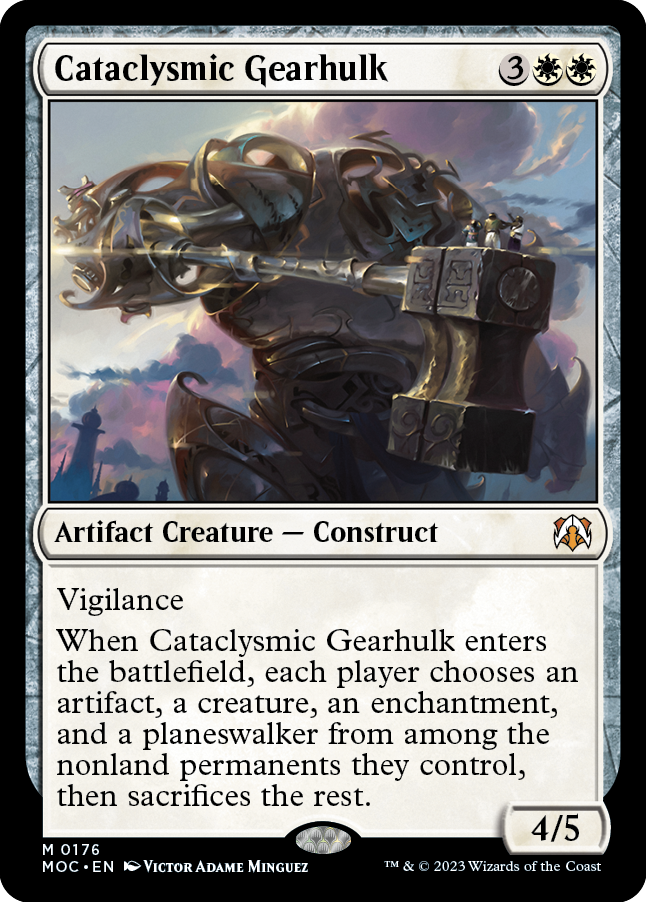 Cataclysmic Gearhulk [March of the Machine Commander] | Mindsight Gaming