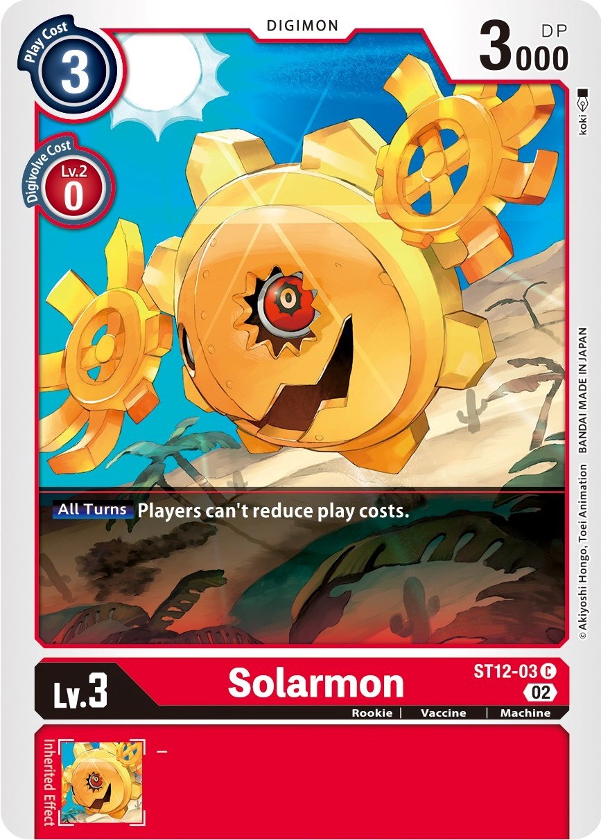 Solarmon [ST12-03] [Starter Deck: Jesmon] | Mindsight Gaming