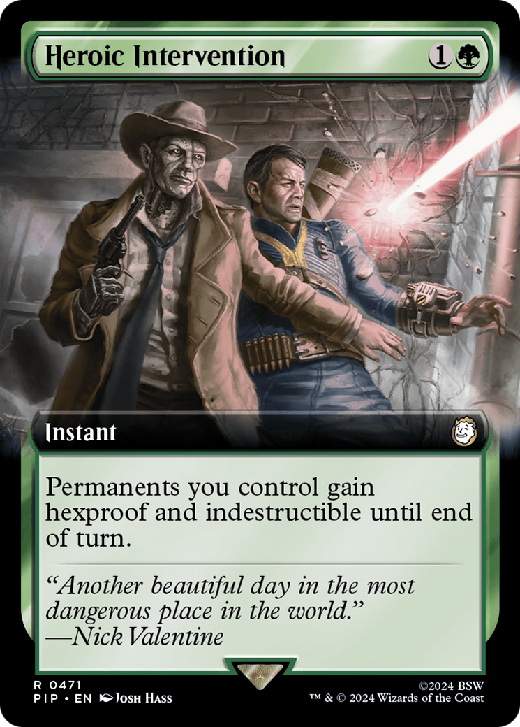 Heroic Intervention (Extended Art) [Fallout] | Mindsight Gaming