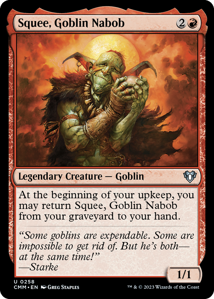 Squee, Goblin Nabob [Commander Masters] | Mindsight Gaming