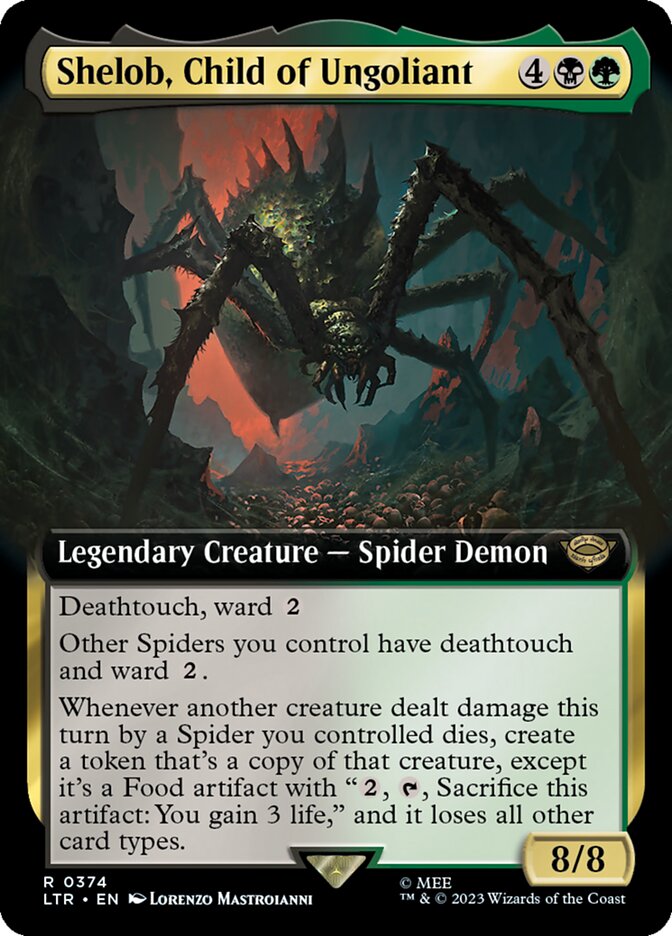 Shelob, Child of Ungoliant (Extended Art) [The Lord of the Rings: Tales of Middle-Earth] | Mindsight Gaming