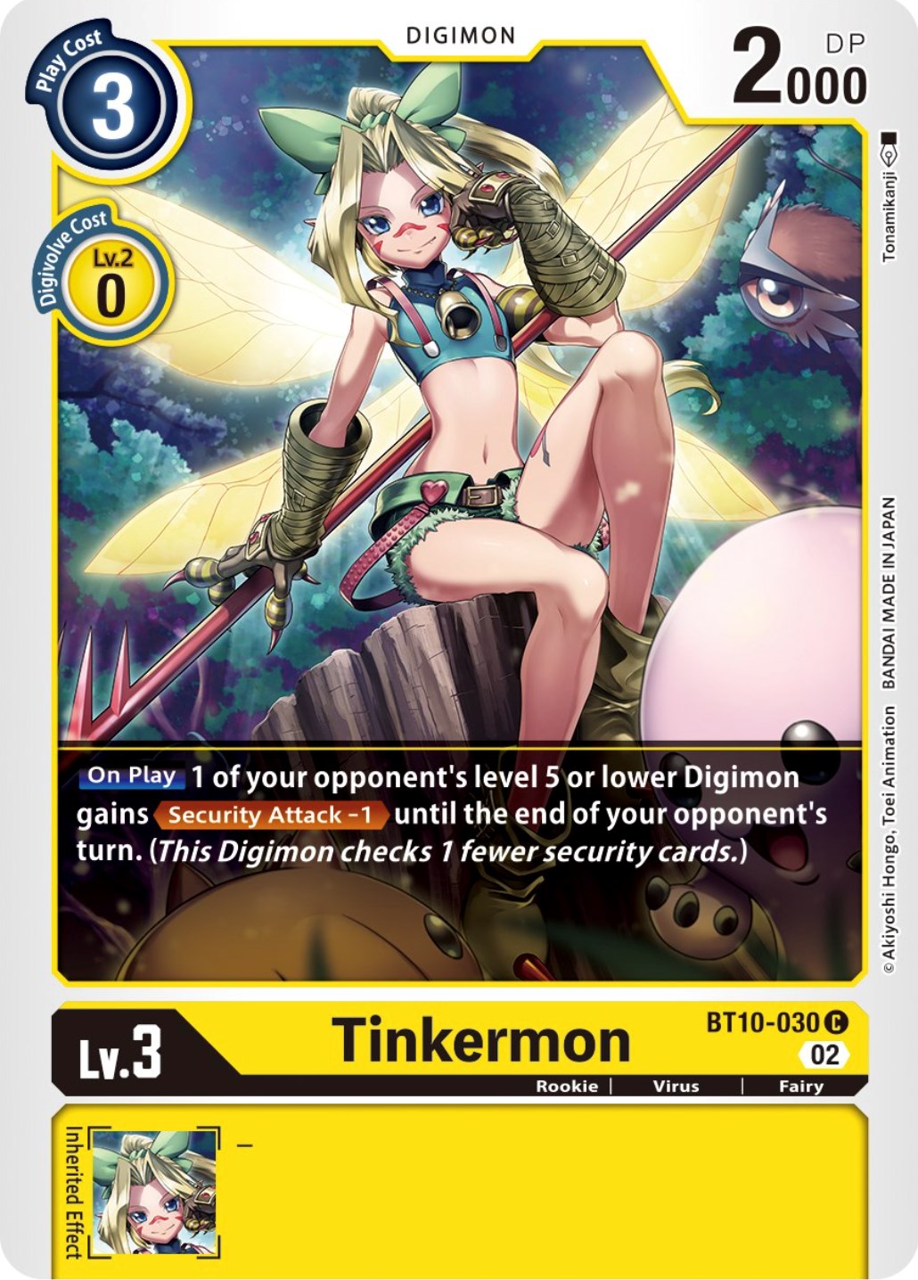 Tinkermon [BT10-030] [Xros Encounter] | Mindsight Gaming