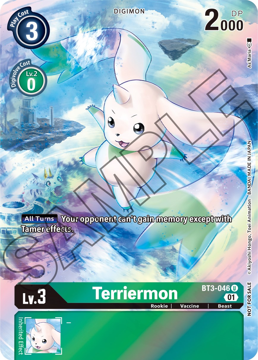 Terriermon [BT3-046] (Tamer's Card Set 1) [Release Special Booster Promos] | Mindsight Gaming