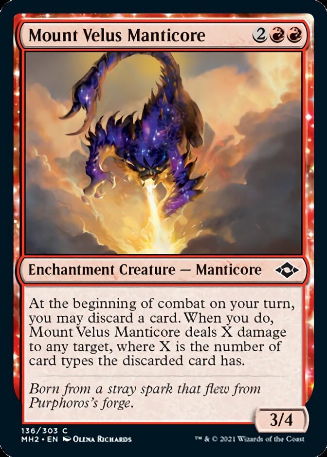 Mount Velus Manticore [Modern Horizons 2] | Mindsight Gaming