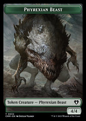 Eldrazi Scion // Phyrexian Beast Double-Sided Token [Commander Masters Tokens] | Mindsight Gaming