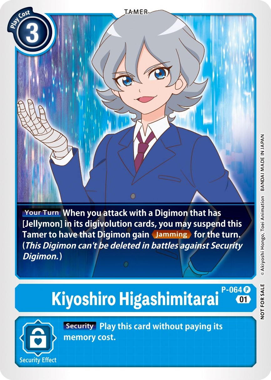 Kiyoshiro Higashimitarai [P-064] (Official Tournament Pack Vol.5) [Promotional Cards] | Mindsight Gaming