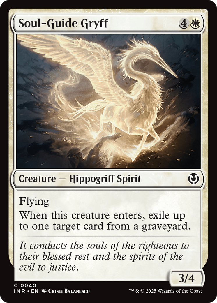 Soul-Guide Gryff [Innistrad Remastered] | Mindsight Gaming