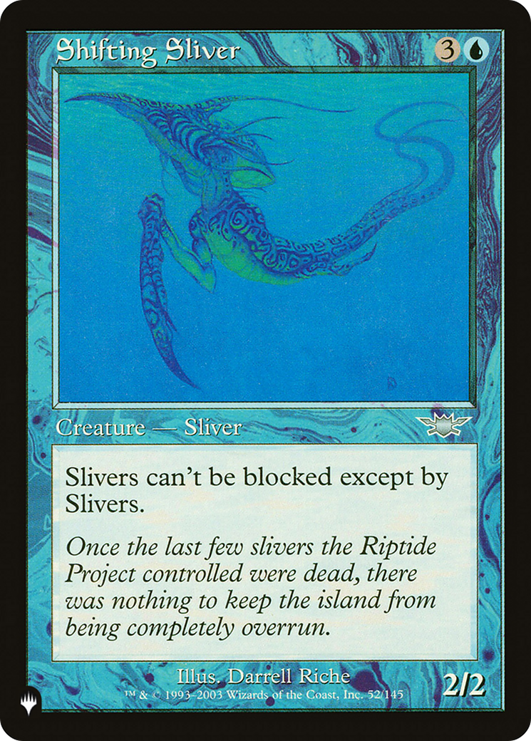 Shifting Sliver [The List Reprints] | Mindsight Gaming