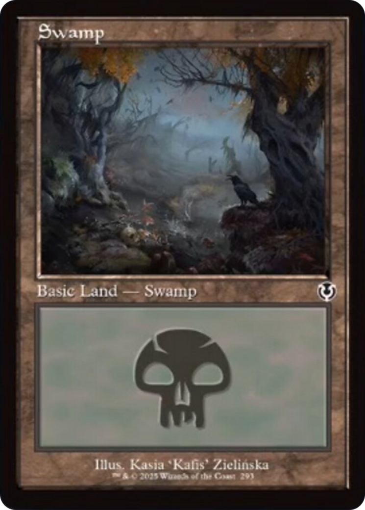 Swamp (293) (Retro Frame) [Innistrad Remastered] | Mindsight Gaming