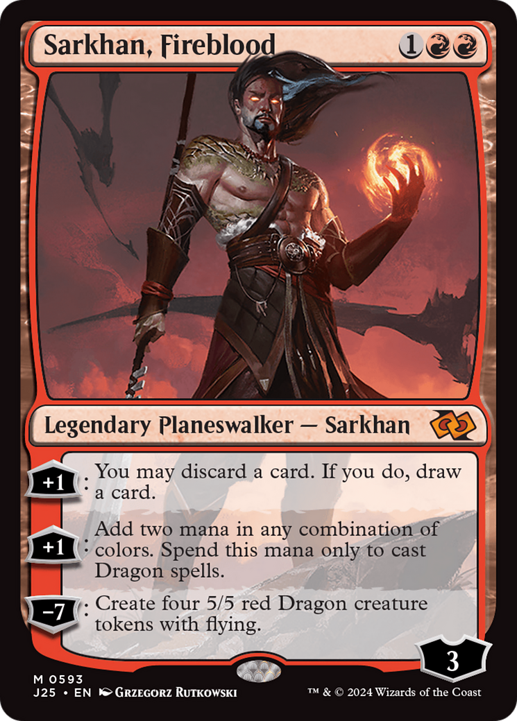 Sarkhan, Fireblood [Foundations Jumpstart] | Mindsight Gaming