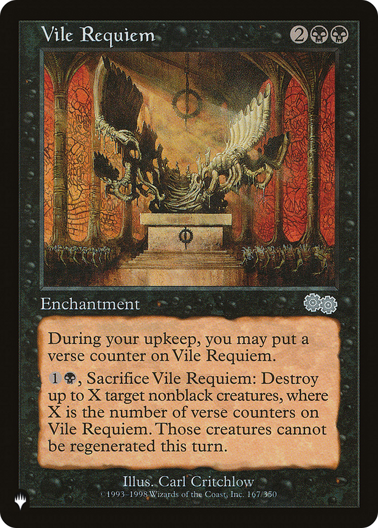 Vile Requiem (USG) [The List Reprints] | Mindsight Gaming