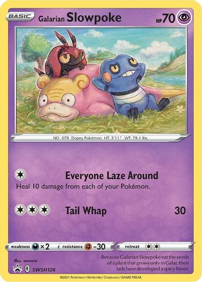 Galarian Slowpoke (SWSH126) [Sword & Shield: Black Star Promos] | Mindsight Gaming