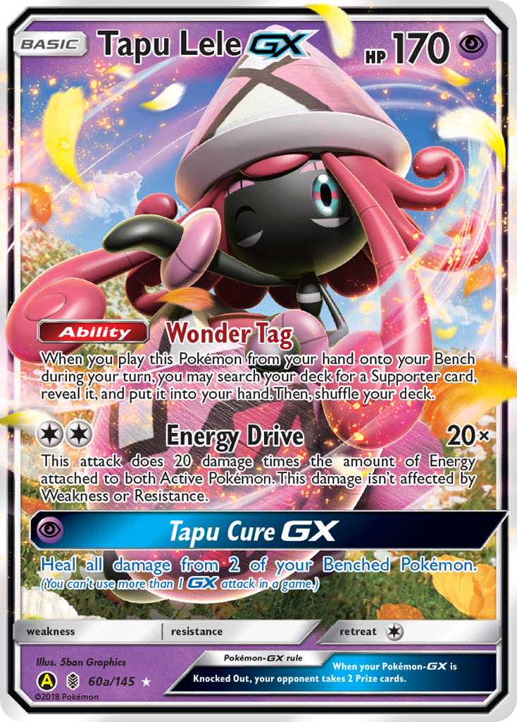 Tapu Lele GX (60a/145) [Alternate Art Promos] | Mindsight Gaming