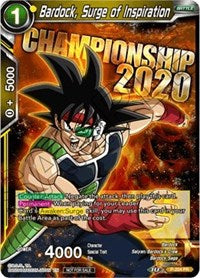 Bardock, Surge of Inspiration (P-204) [Promotion Cards] | Mindsight Gaming