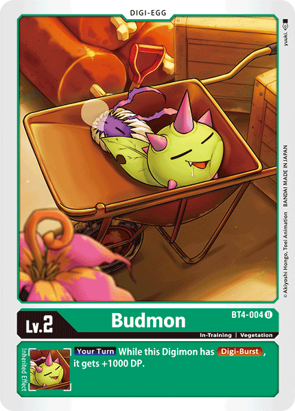 Budmon [BT4-004] [Great Legend] | Mindsight Gaming