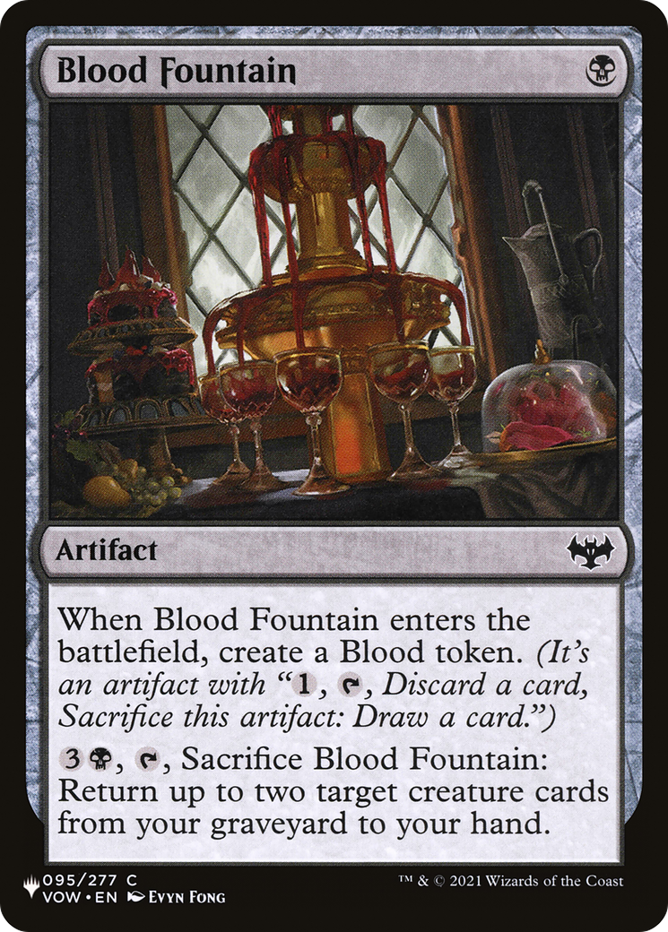 Blood Fountain [The List] | Mindsight Gaming