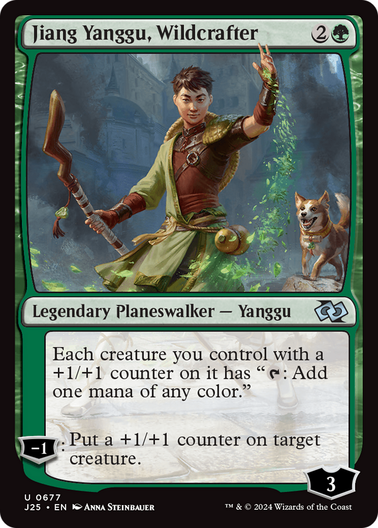 Jiang Yanggu, Wildcrafter [Foundations Jumpstart] | Mindsight Gaming