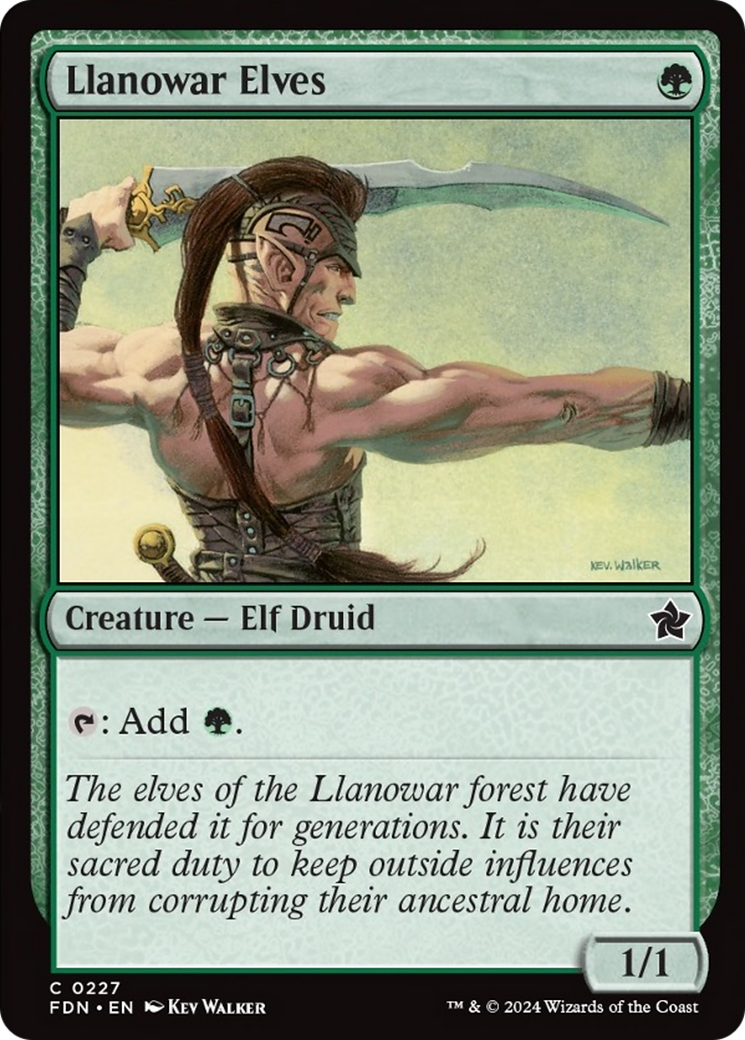 Llanowar Elves [Foundations] | Mindsight Gaming