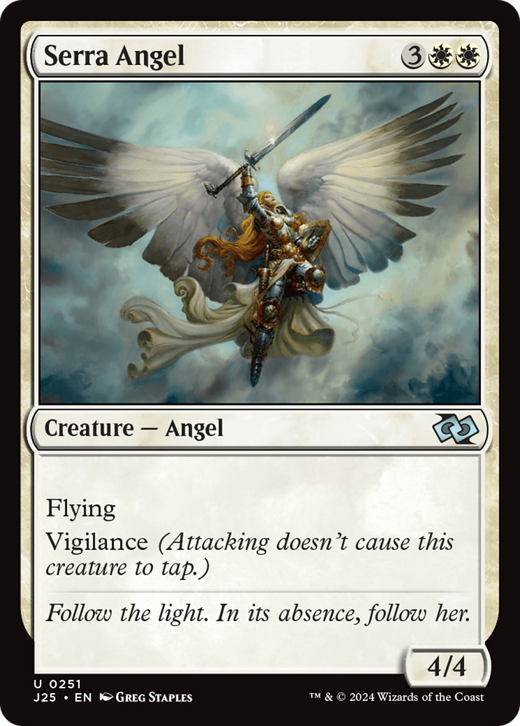 Serra Angel [Foundations Jumpstart] | Mindsight Gaming