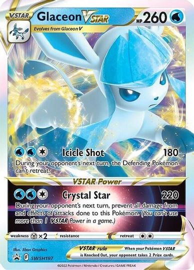 Glaceon VSTAR (SWSH197) [Sword & Shield: Black Star Promos] | Mindsight Gaming