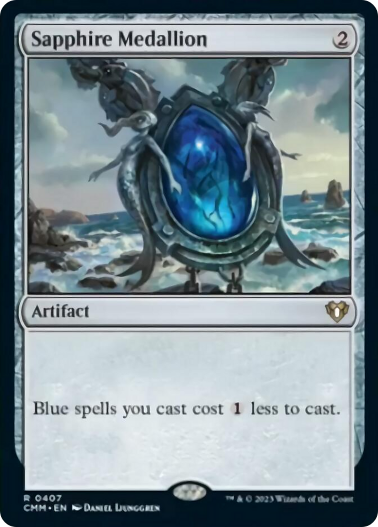 Sapphire Medallion [Commander Masters] | Mindsight Gaming