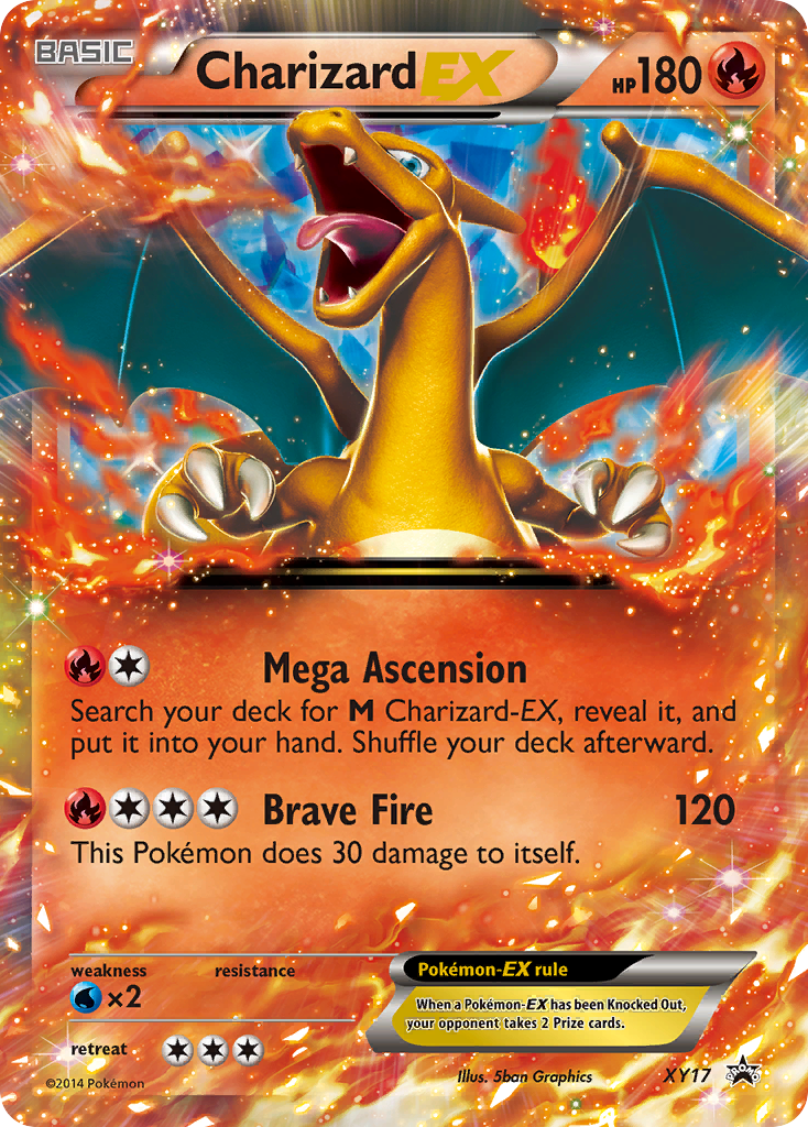 Charizard EX (XY17) [XY: Black Star Promos] | Mindsight Gaming