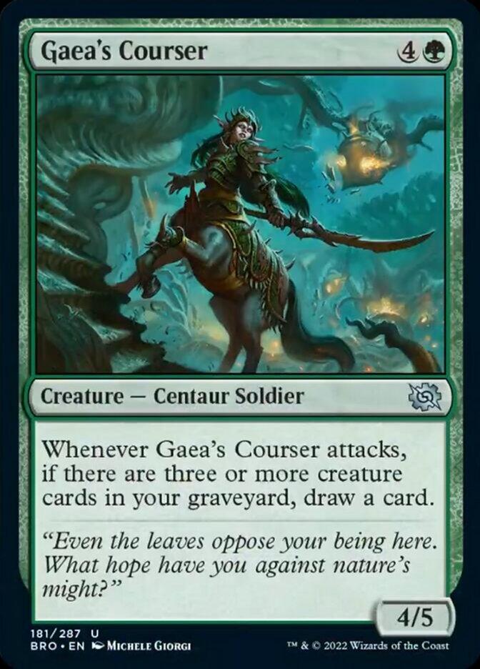 Gaea's Courser [The Brothers' War] | Mindsight Gaming