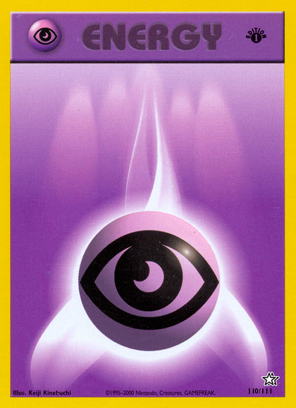 Psychic Energy (110/111) [Neo Genesis 1st Edition] | Mindsight Gaming