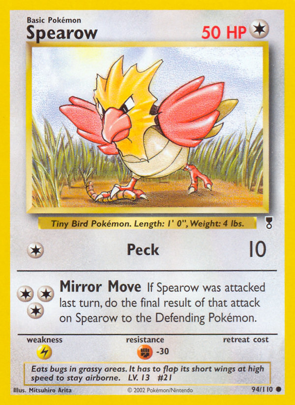 Spearow (94/110) [Legendary Collection] | Mindsight Gaming