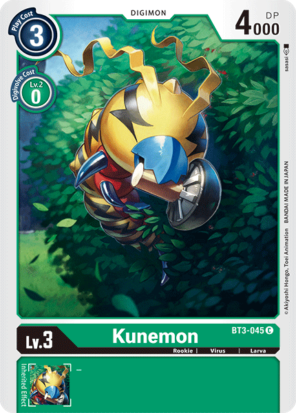 Kunemon [BT3-045] [Release Special Booster Ver.1.5] | Mindsight Gaming