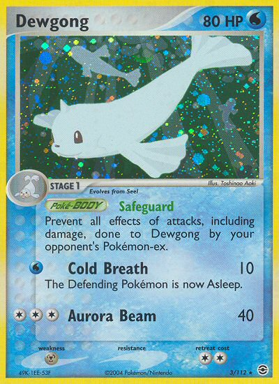 Dewgong (3/112) [EX: FireRed & LeafGreen] | Mindsight Gaming