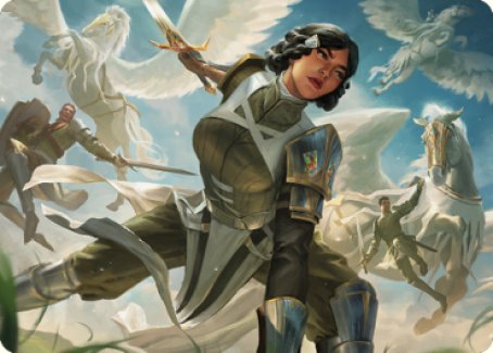 Resolute Reinforcements Art [Dominaria United Art Series] | Mindsight Gaming