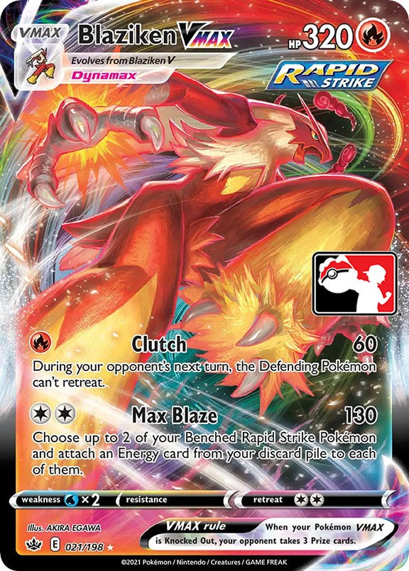 Blaziken VMAX (021/198) [Prize Pack Series One] | Mindsight Gaming