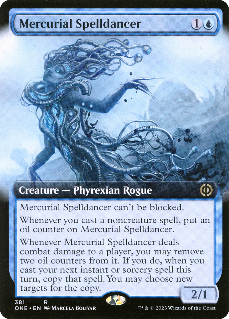 Mercurial Spelldancer (Extended Art) [Phyrexia: All Will Be One] | Mindsight Gaming