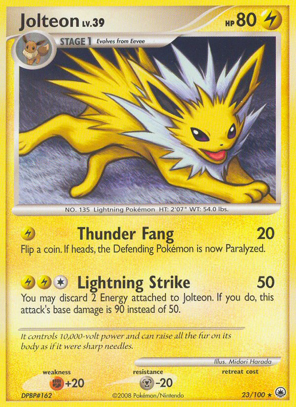 Jolteon (23/100) [Diamond & Pearl: Majestic Dawn] | Mindsight Gaming