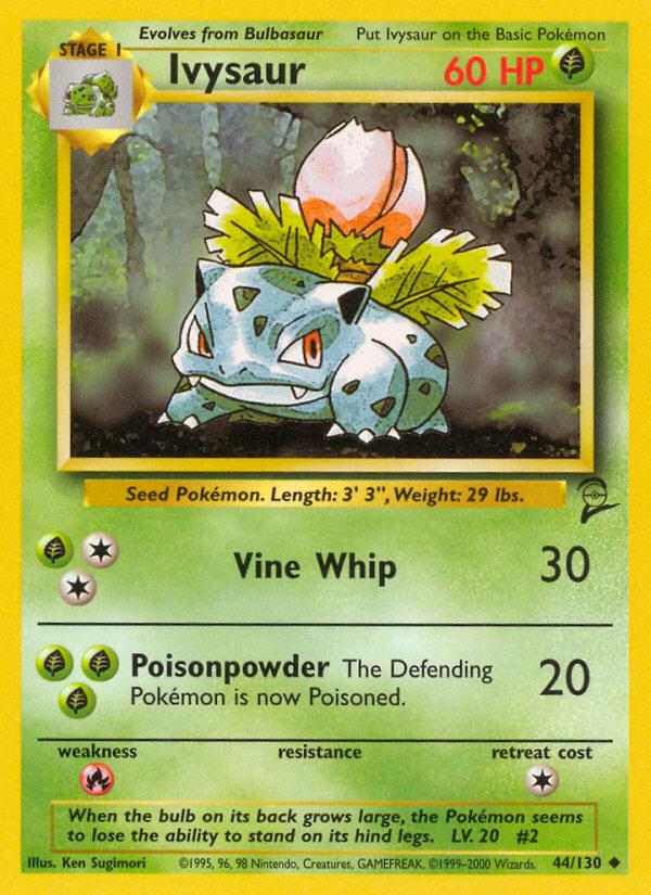 Ivysaur (44/130) [Base Set 2] | Mindsight Gaming