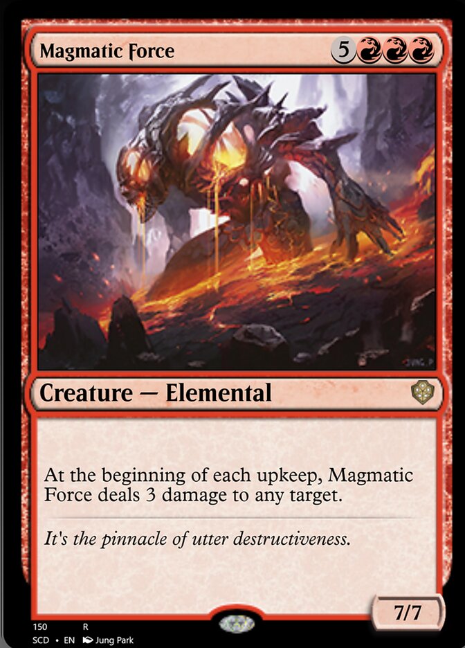 Magmatic Force [Starter Commander Decks] | Mindsight Gaming